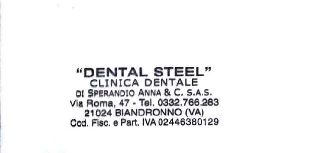 DENTAL STEEL – CLINICA DENTALE