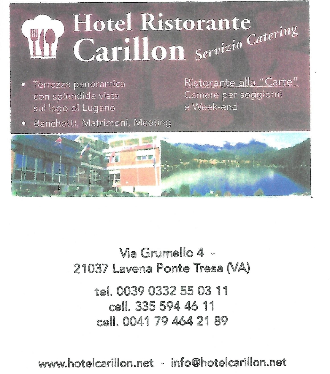 RISTORANTE HOTEL CARILLON