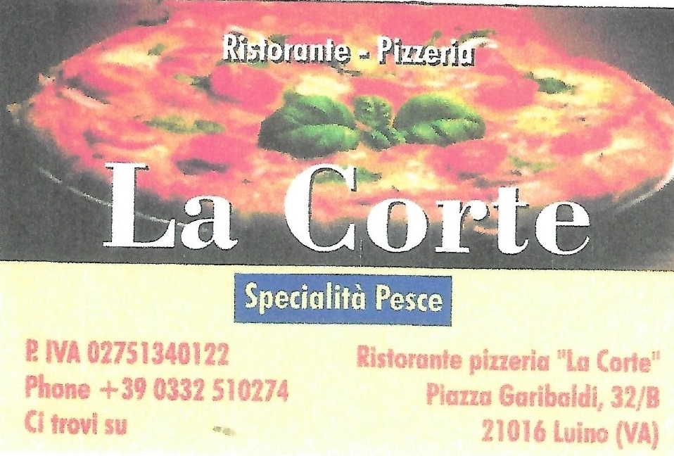 RISTORANTE PIZZERIA LA CORTE