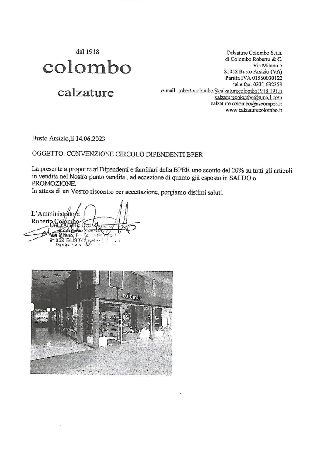 CALZATURE COLOMBO S.a.s.