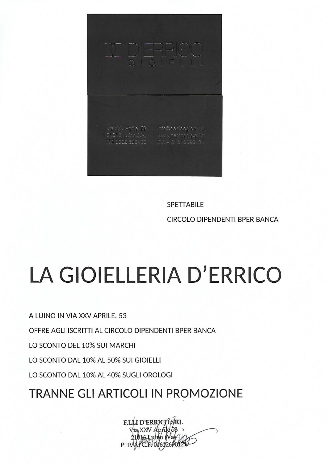 D’ERRICO GIOIELLI