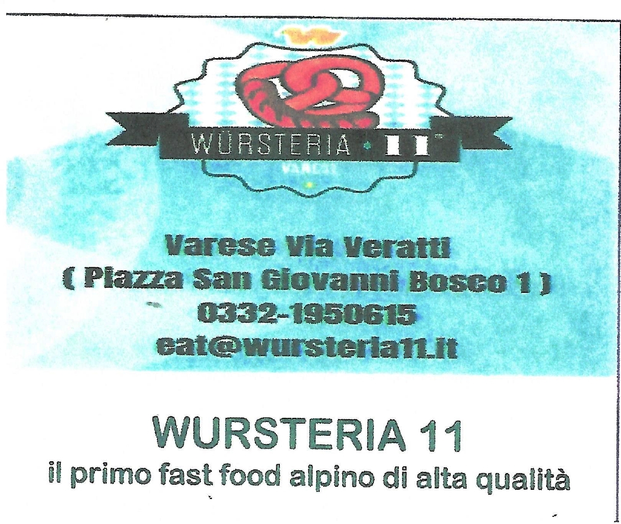 WURSTERIA 11