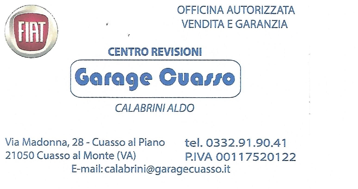 GARAGE CUASSO di Calabrini Giovanni