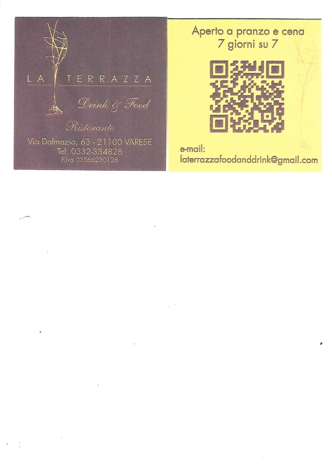 RISTORANTE LA TERRAZZA