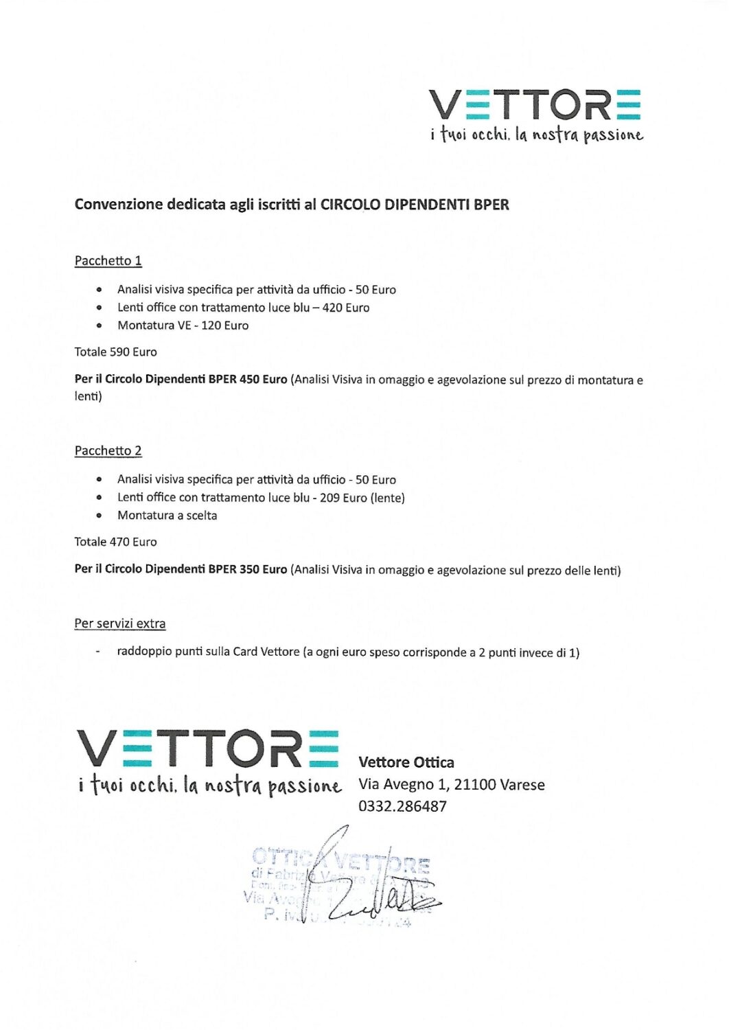 OTTICA VETTORE