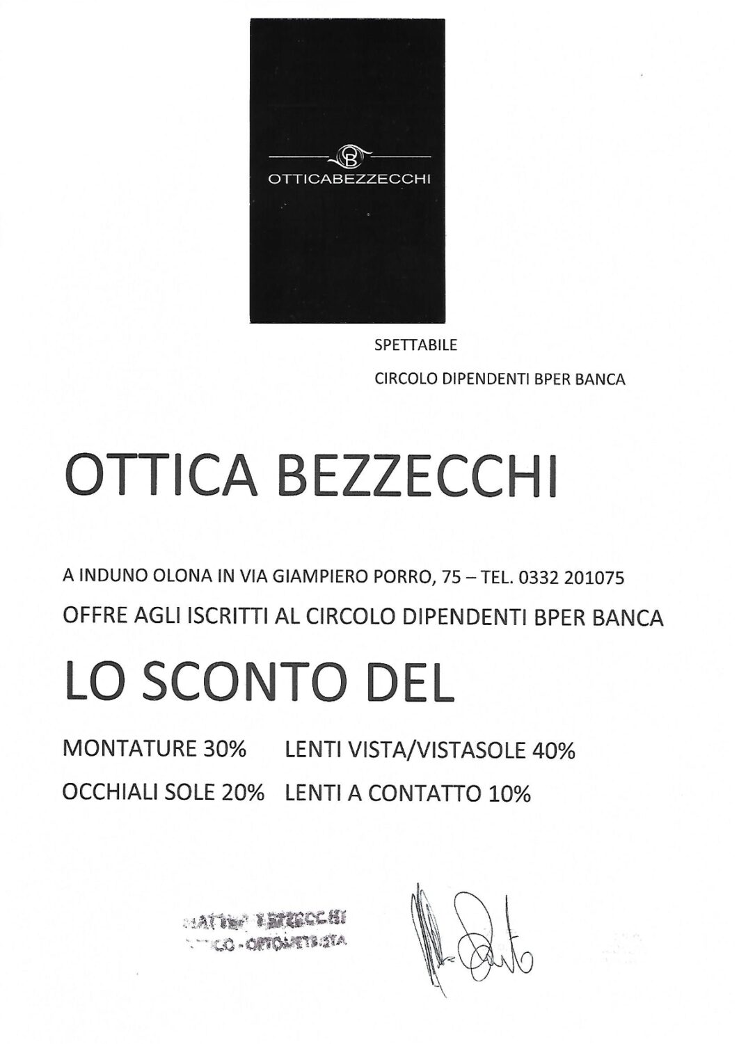 OTTICA BEZZECCHI