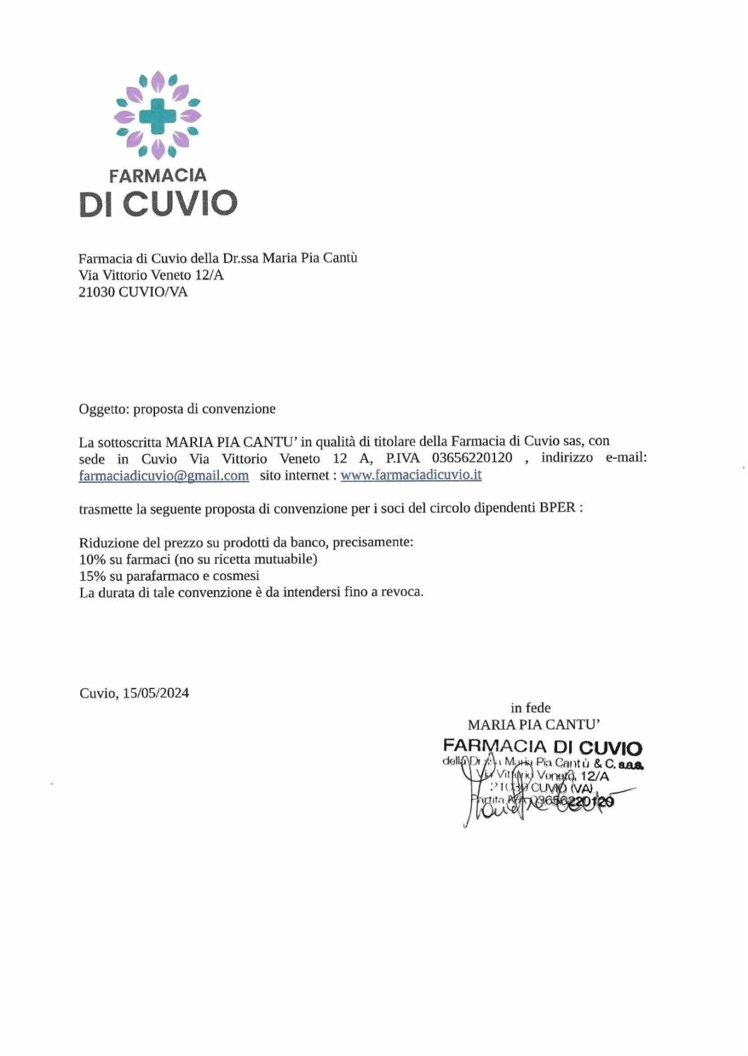 FARMACIA DI CUVIO