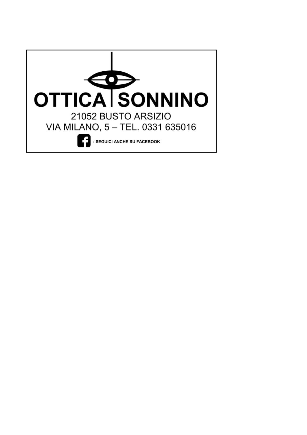 OTTICA SONNINO