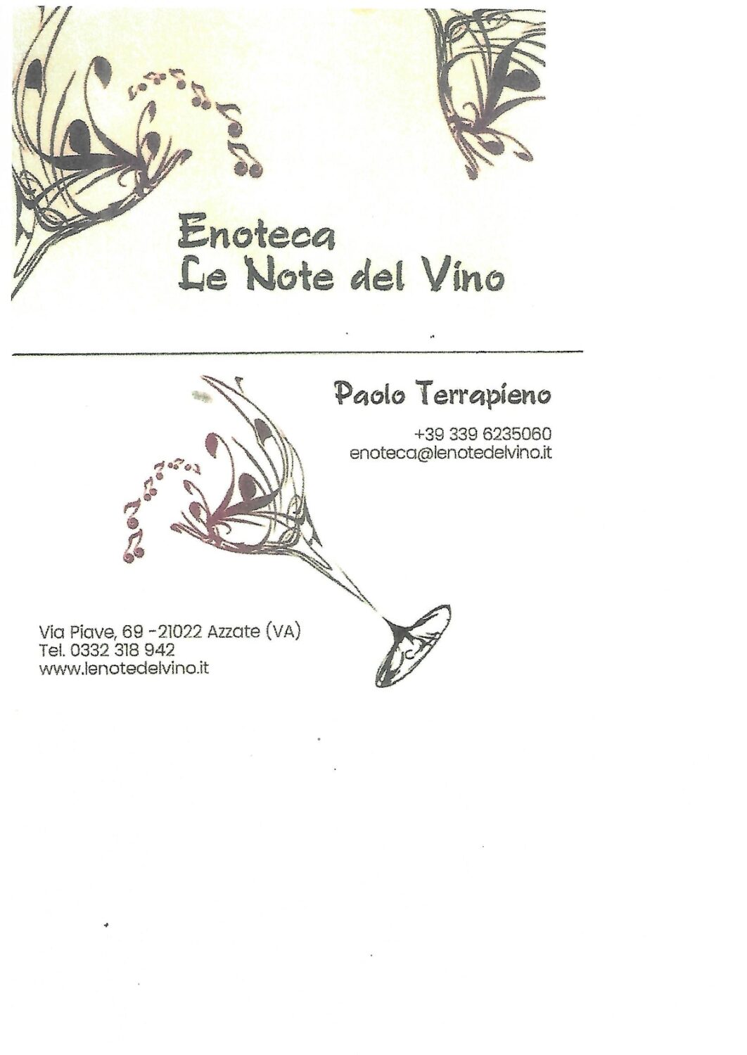 ENOTECA “LE NOTE DEL VINO”