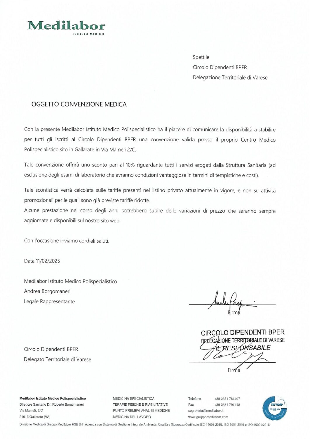 MEDILABOR ISTITUTO MEDICO POLISPECIALISTICO
