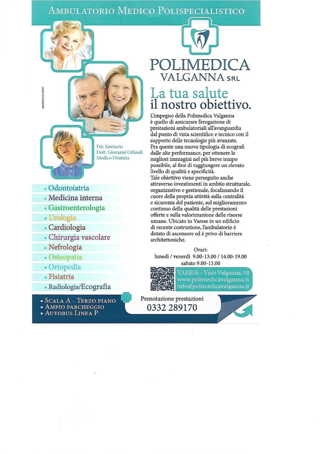 POLIMEDICA VALGANNA SRL