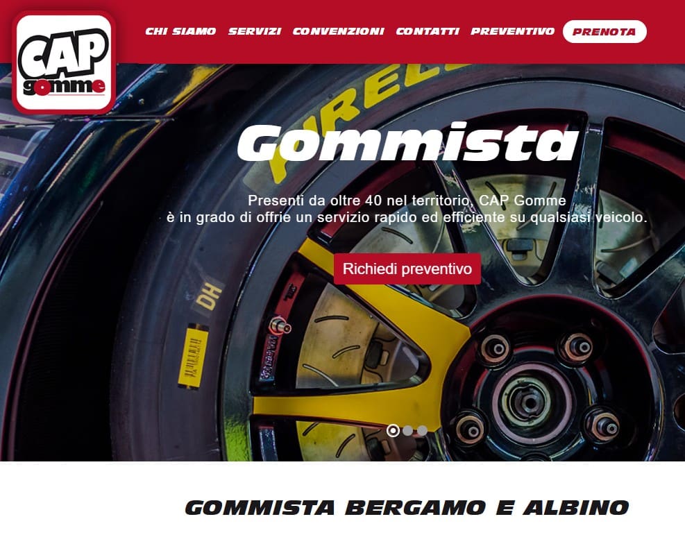 CAP GOMME