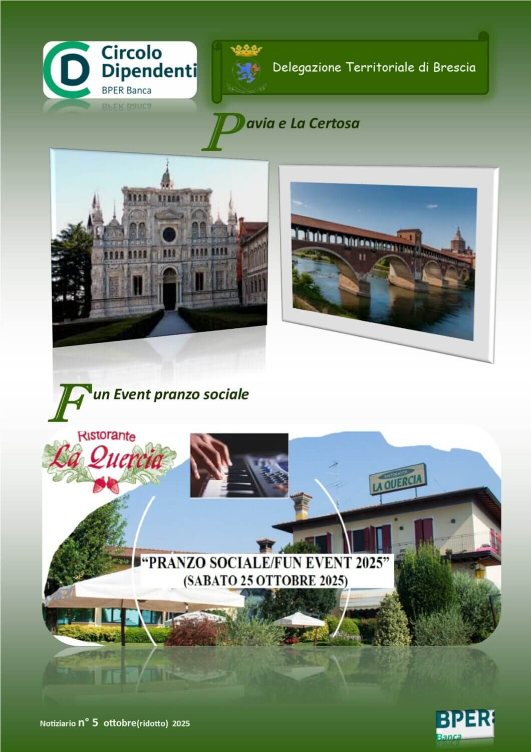 Editorial n°5 Ottobre 2025
