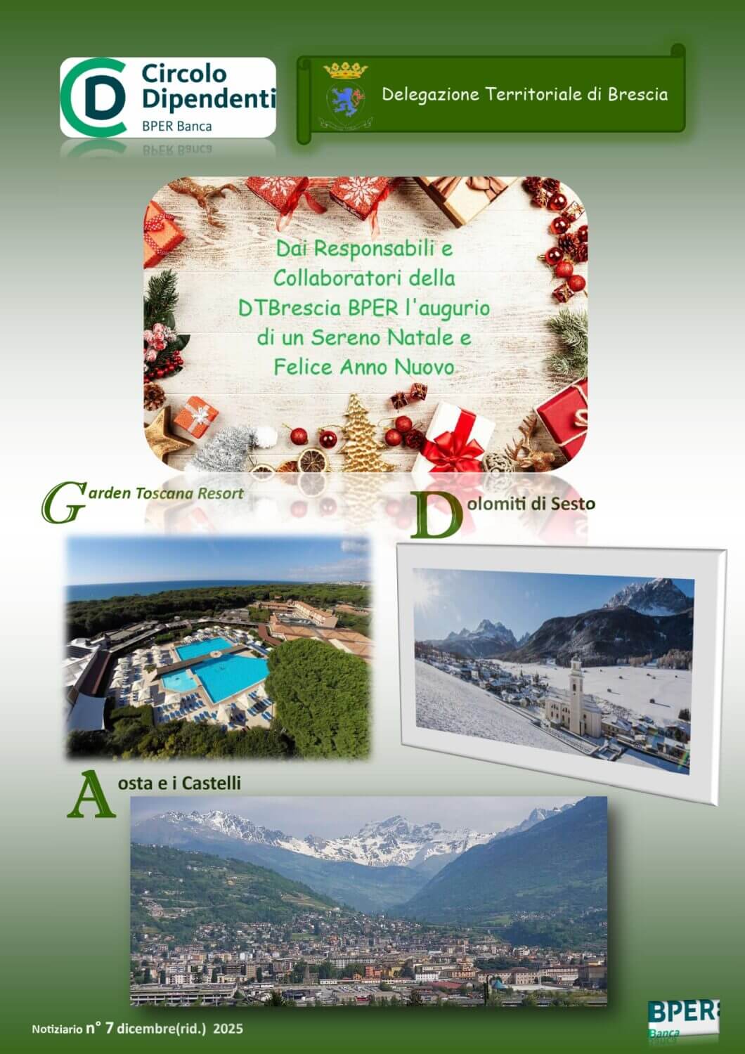 Editoriale n° 7 dicembre 2025