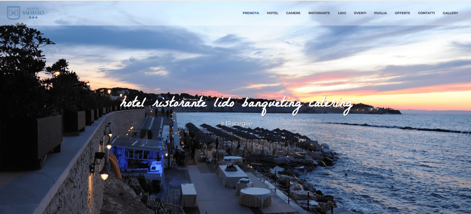 Hotel Salsello, Hotel Ristorante Lido Banqueting Catering  Bisceglie ( BAT)
