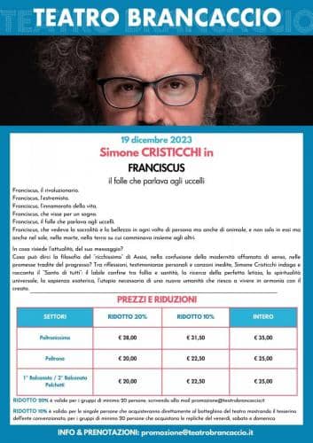 Presentazione CHRISTICCHI in Franciscus - Brancaccio 23-24