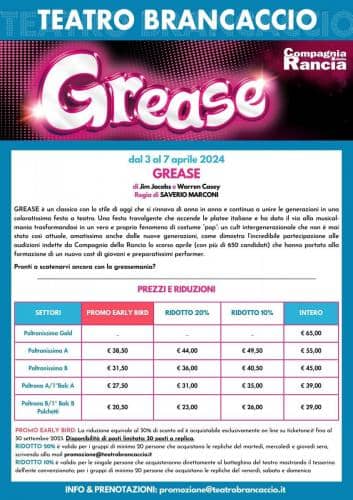 Presentazione GREASE - Brancaccio 23-24